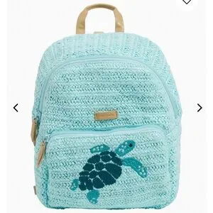 NWT STRAW COMPACT BACKPACK -  PRICE DROP  ? Mini Straw Backpack | Vera Bradley – Vera Bradley Outlet Store main image 3